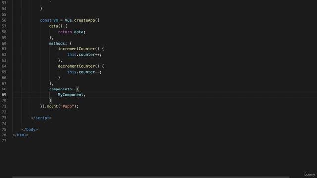 02 - Getting Started with Vue - 006 Vue Components - Getting Started смотреть онлайн