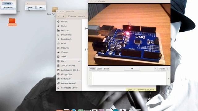 How to control arduino with java! смотреть онлайн