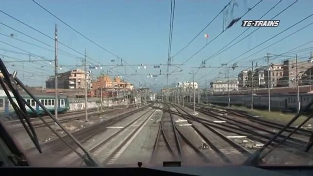TG HS 06 FS Cab Ride Rome to Naples over the High-Speed Line смотреть онлайн