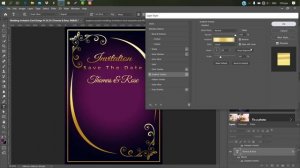 Wedding Invitation Card Design Tutorial in Photoshop