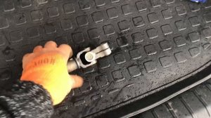 Как заменить кардан рулевого вала на Hyundai SantaFe 3 (2014) самому!