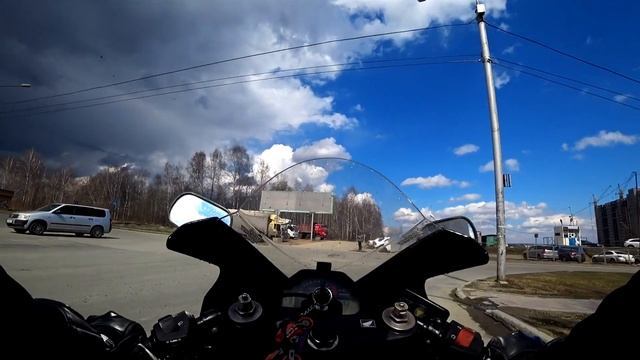 Первый выезд в сезоне 2018 (Honda CBR 600 RR) смотреть онлайн