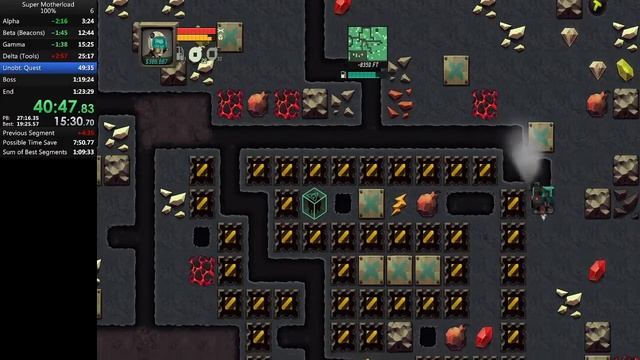 Super Motherload - Speedrun - 100% (1:20:53) смотреть онлайн