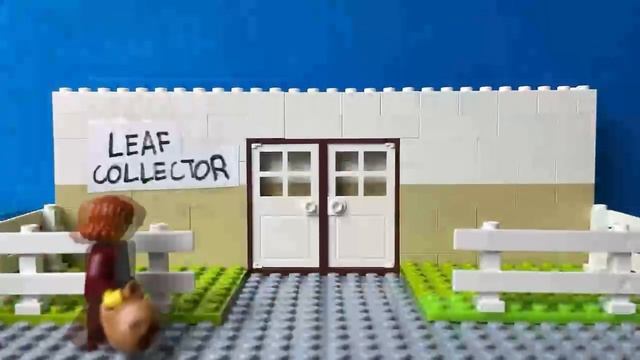 The Leaf Collector | LEGO Stop Motion Clip смотреть онлайн