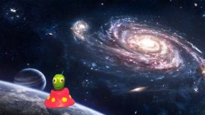 Мультик из пластилина не большой(про космос)