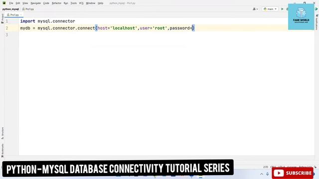 #3 - Python with MySQL Database Connectivity | MySQL Connector Installation Process смотреть онлайн