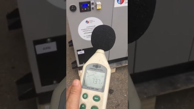 Бензиновый генератор 12 квт, внутренняя установка. Замер уровня шума. смотреть онлайн