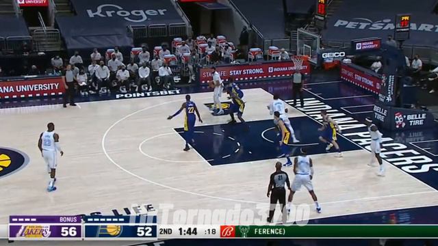 LeBron James, Anthony Davis, Andre Drummond HIGHLIGHTS vs Indiana Pacers смотреть онлайн