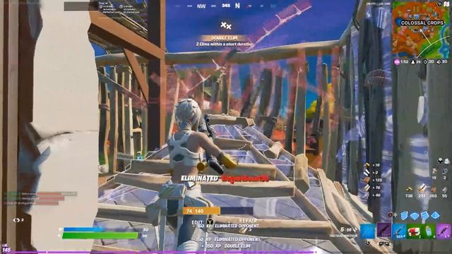 32 Eliminations Solo Vs Squads Gameplay Full Game Insane Win Season 6 Fortnite (Controller on PC) смотреть онлайн