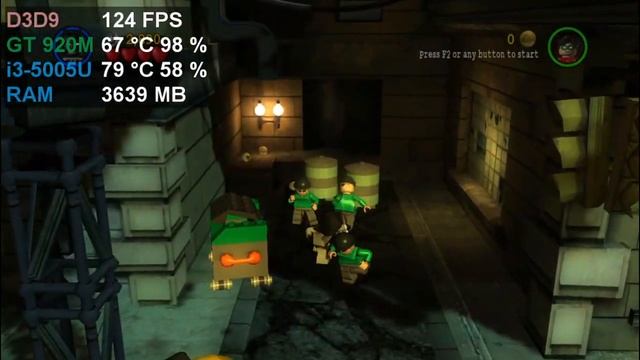 Lego Batman: The Videogame - NVIDIA 920M 2GB | CUSTOM HIGH SETTINGS смотреть онлайн