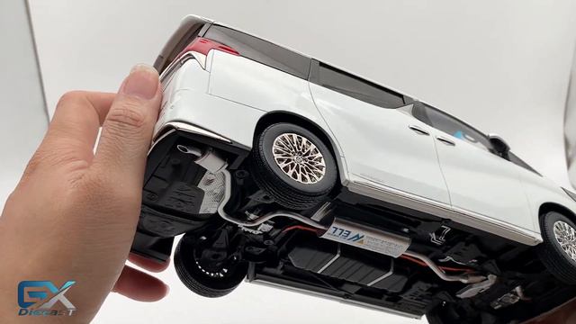 1/18 Well Lexus LM300h (White) смотреть онлайн