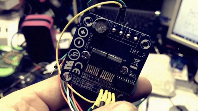 ibt-2 подключение к ардуино- схема (arduino connections) смотреть онлайн