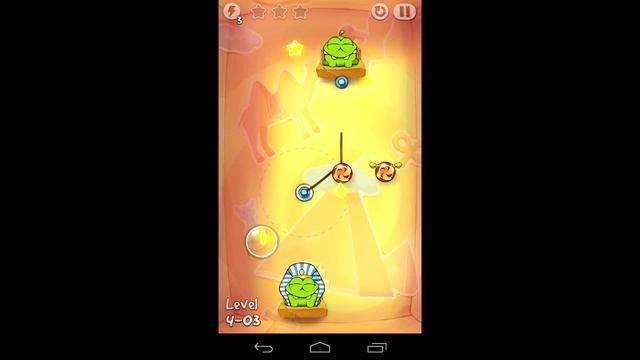 Cut the Rope:Time Travel Gameplay смотреть онлайн