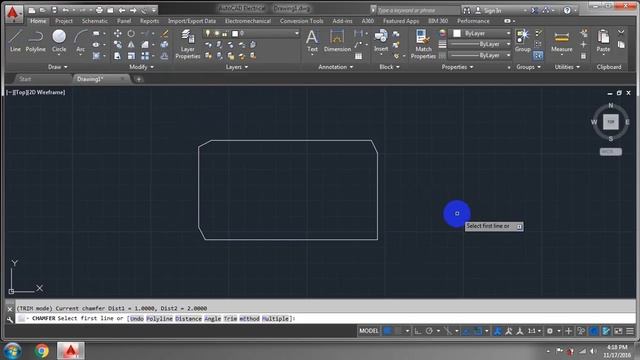 square rectangular shave by Autocad Electrical смотреть онлайн