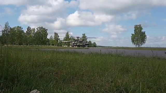 Взлёт вертолета МИ-8. Вертолёт МИ-8 смотреть онлайн