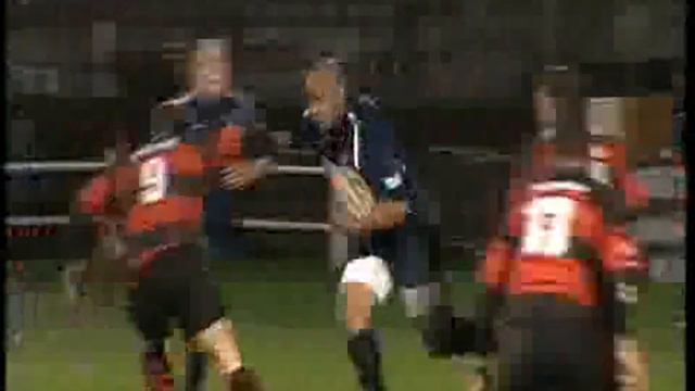 Jonah Lomu Playing Rugby for The Aberavon Naval Club! смотреть онлайн