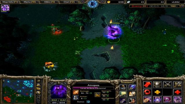 Bane Elemental UNSTOPPABLE - Dota 1 Atropos