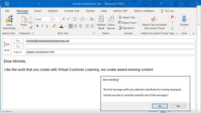 Send Individually Add-In for Outlook - v6.0 смотреть онлайн