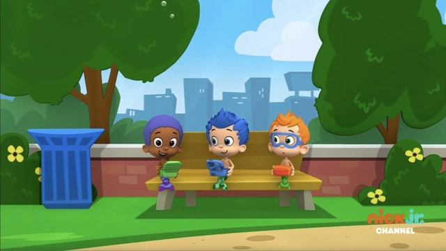 Bubble Guppies: Lunch Jokes - "Sneezing Crackers" смотреть онлайн