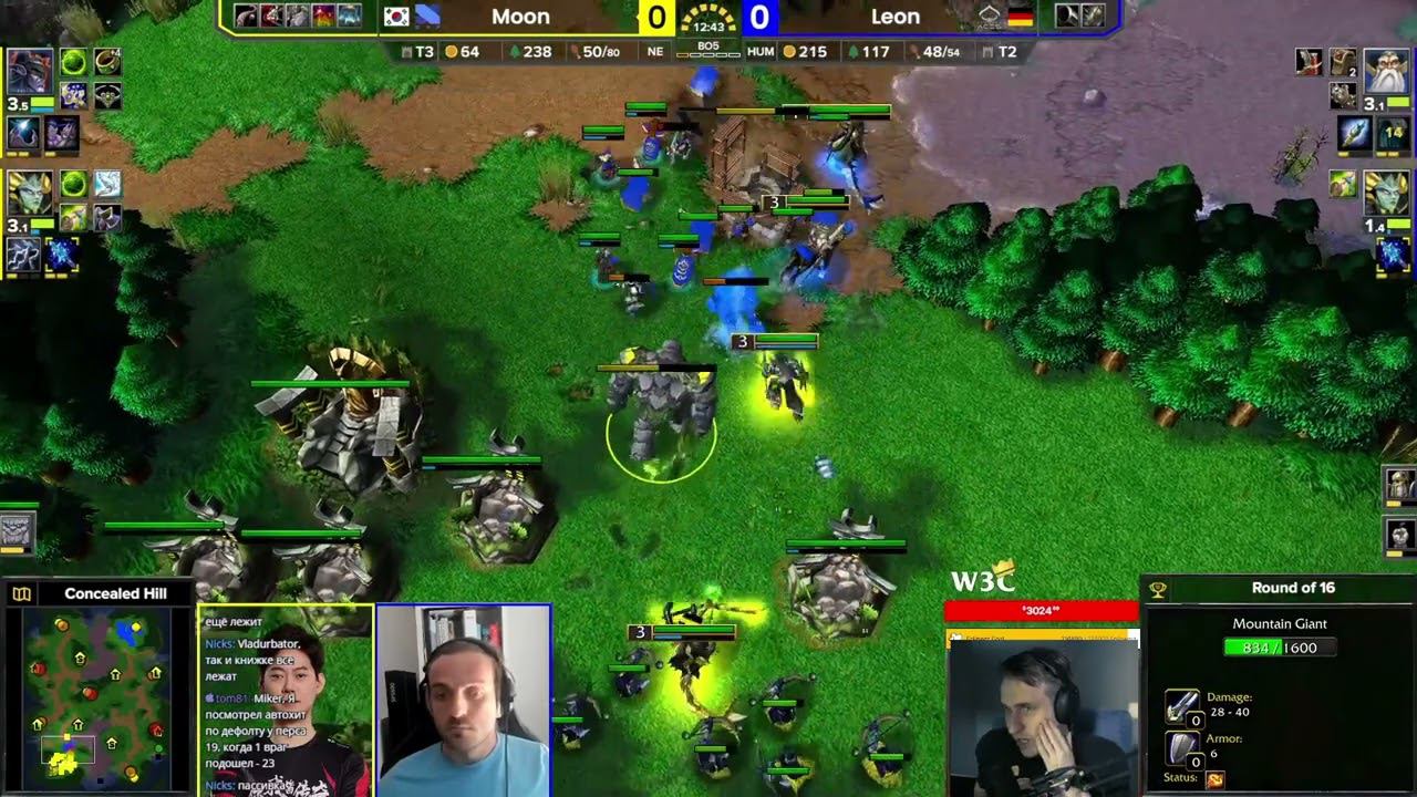 Финал W3Champions 15 Moon Vs Leon