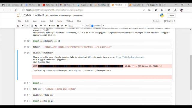Easiest Way to Download Kaggle Datasets using Opendataset in Jupyter Notebook смотреть онлайн