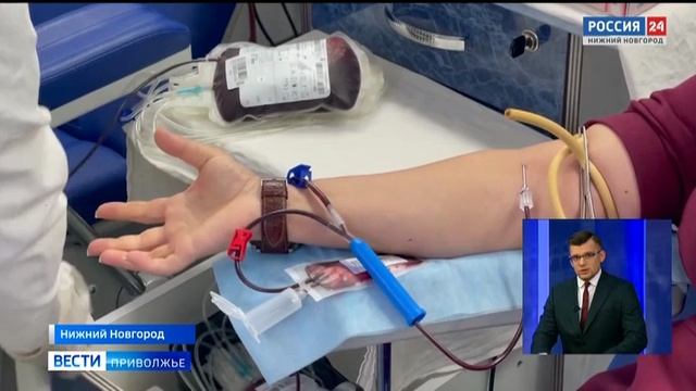 Свыше 46 тысяч донаций крови совершили нижегородцы с начала