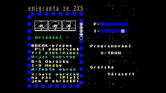 Hudebni Demo - S-Tron / SaraSoft [#zx spectrum] смотреть онлайн