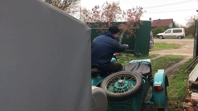 Мотоцикл урал с мотором от мопеда тянет 800кг. Металла сдали 390кг.,вес прицепа 380кг. смотреть онлайн