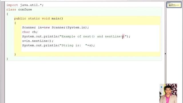 Difference between next and nextLine Part 2 Scanner Class смотреть онлайн