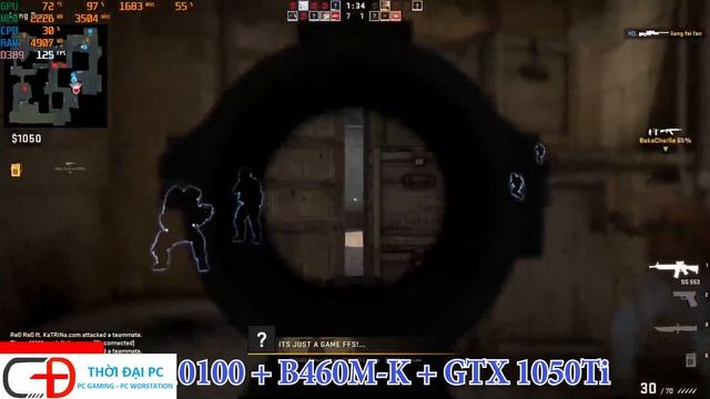 B460 + i3 10100 + GTX1050Ti Test GAME Ở Settings nào ? | Máy Tính Thời Đại смотреть онлайн