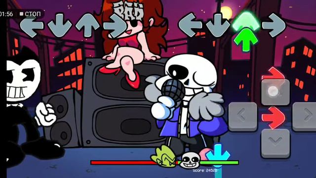 Bendy VS Sans [friday night funk] android смотреть онлайн