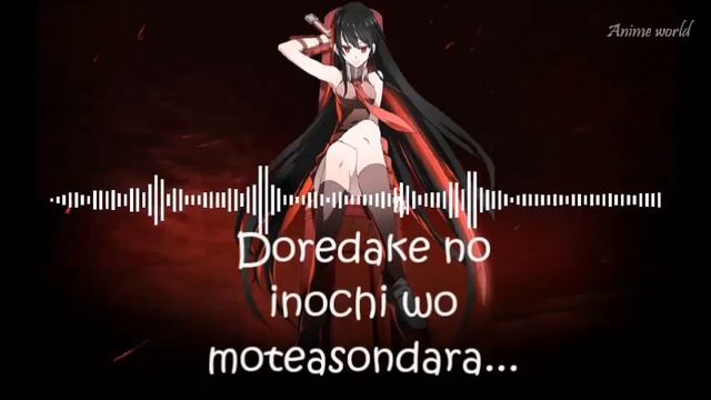 Nightcore - Liar Mask (OP 2 Akame ga Kill) + Lyrics смотреть онлайн