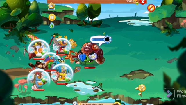 Последний босс в летописной пещере Капитан снор angry birds epic смотреть онлайн