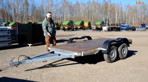 Прицеп-платформа от Прицепов Экспедиция. Обзор от производителя.