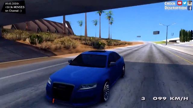 GTA San Andreas - Audi RS6 SüvariGaragee | EnRoMovies _REVIEW смотреть онлайн