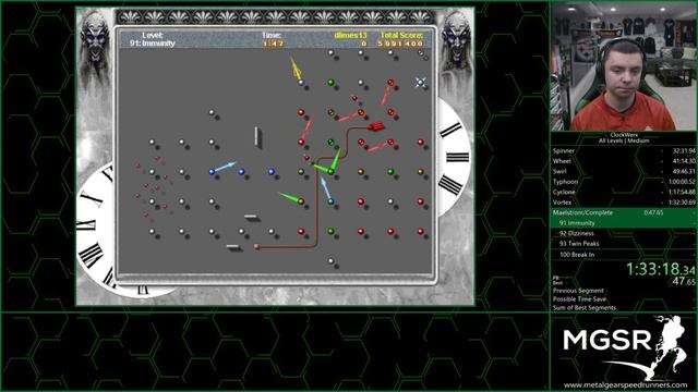 ClockWerx | Emulator | 91 Immunity | Medium | 24,800 Score смотреть онлайн