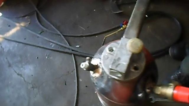 Газосварочный аппарат из огнетушителя. смотреть онлайн