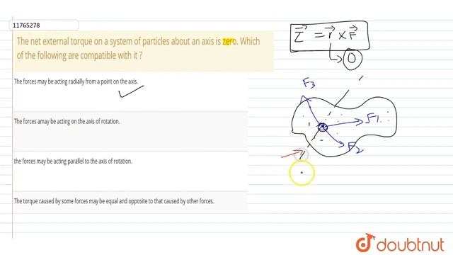 The net external torque on a system of particles about an axis is zero. смотреть онлайн