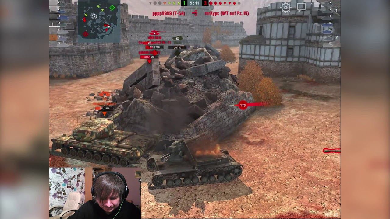 Разори CHUDO8585 в WoT Blitz! Новая рубрика!!
