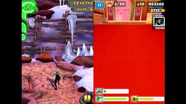 Temple Run 2 Winter Wasteland VS Subway Surfers Venice Android iPad iOS Gameplay HD смотреть онлайн