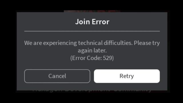 Roblox join Error Code 529 Today | Fix We Are Experiencing Technical Difficulties Roblox today смотреть онлайн