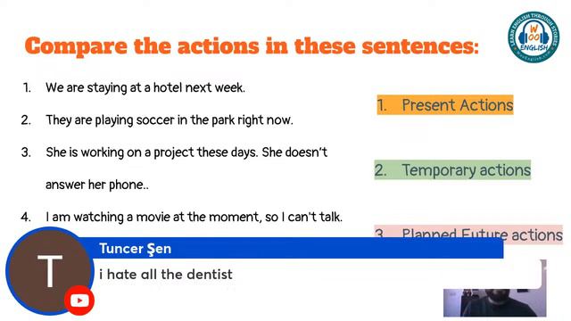 Grammar: The Present Continuous | Learn English through Story | Improve English смотреть онлайн