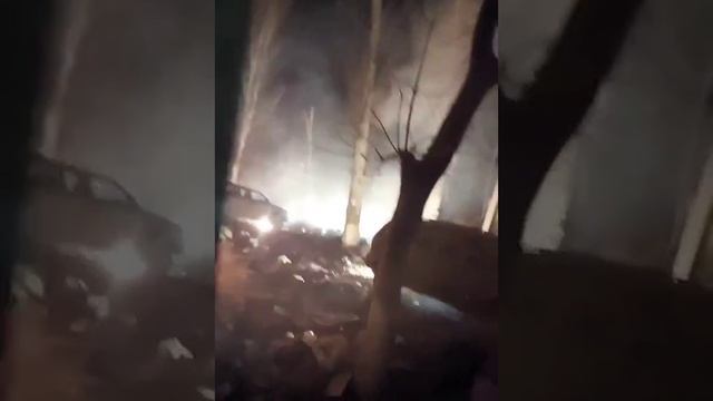 Угледар обстрел позиции ВСУ зажигательными снарядами