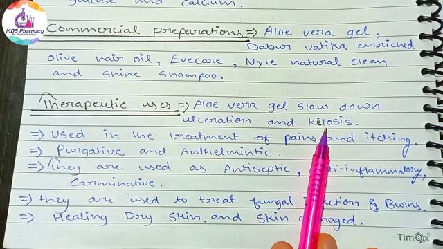 Ch-11| L-1 Herbal Cosmetics : Aloe Vera Gel & Almond Oil | Pharmacognosy D Pharm 1st year смотреть онлайн