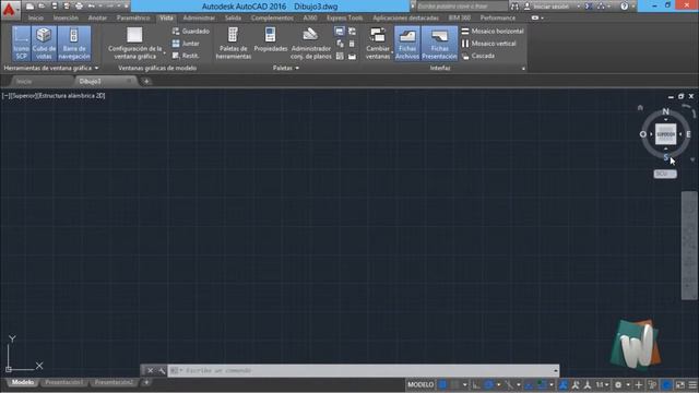 1 2 B  AutoCAD 2016, Explorando La Interfaz De Usuario, Curso Completo En Español, Cap 12b