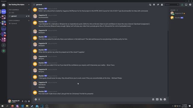 Discord Python Project смотреть онлайн