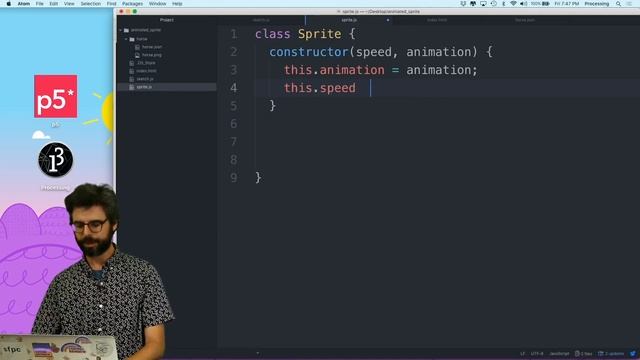 Coding Challenge #111: Animated Sprites смотреть онлайн