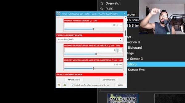 BEST RUST CRONUS ZEN Zero Recoil + Extra Aim Assist Settings 2022