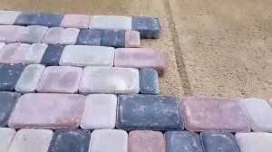 укладка тротуарной плитки старый город как выставлять маяки