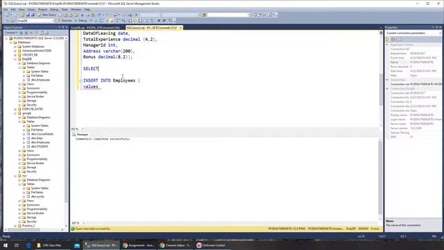 25 - SQL - Inserting Data From Excel File смотреть онлайн